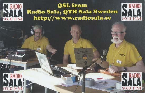 Världsradiolyssnare Radio Sala på kortvåg Den 30 april 2016 ägde ett Cruisin Event rum i Sala och detta var något som Radio Sala, den lokala närradiostationen, uppmärksammade med en lång
