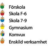 310 Förskoleklass (ca 98% av alla 6 åringar på Gotland) 550 Skolbarnsomsorgen (ca 80% av alla 6-9-åringar på Gotland) 2255 Kommunala grundskolor 6200
