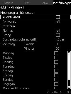 51 Sekundär sensor Funktionen är utformad för optimering av konstanttrycksregleringen, när det finns stora dynamiska friktionsförluster.