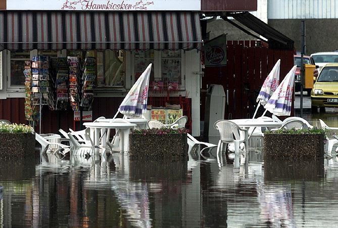 2014 uppgick Sveriges totala kostnad för översvämningsrelaterade försäkringsskador till 1 miljard