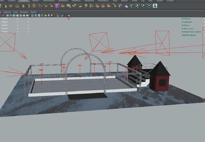 vill bygga hus och vill se huset färdigbyggt på läget där det senare skall stå.