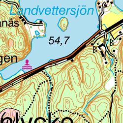 delsträckor där åtgärder planeras.