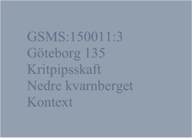 6 Krav på konservering Fynd som är i behov av konservering ska enligt KML aktivt konserveras innan fyndinlämning.