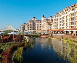 Obzor BULGARIA 109 Sol Luna Bay 4 Sunrise All Suite Resort 4 ALL INCLUSIVE ALL INCLUSIVE Complexul este situat la 5 minute pe jos față de plajă.