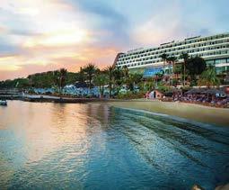 148 GRECIA Corfu Messonghi Beach 3 Aeolos Beach Resort 4 ALL INCLUSIVE ALL INCLUSIVE Situat chiar pe plajă în satul Moraitika, Complexul Messonghi Beach Holiday are un parc acvatic cu 3 piscine.