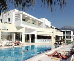 FACILITĂŢI Oferă o piscină sezonieră cu apă dulce. Faimoasa Acropolă din Rhodos, cu vedere la Marea Egee şi la oraş, este la numai 15 minute de mers pe jos de hotel.