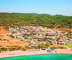 164 GRECIA Rhodos Rodos Princess 4 Lindos Imperial 5 ALL INCLUSIVE ALL INCLUSIVE Hotelul Rodos Princess Beach este situat pe plaja virgină Kiotari.