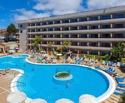 Tenerife SPANIA 193 Gala 4 Fanabe Costa Sur 4 DEMIPENSIUNE MIC DEJUN Hotelul Gala este situat la 15 km de aeroportul Sudic Tenerife, in centrul zonei turiştice Playa de las Americas, pe linia a două