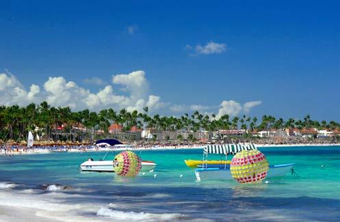 256 Republica Dominicană PUNTA CANA Punta Cana este considerata una dintre cele mai frumoase statiuni din Republica Dominicana, oferind turistilor tot ceea ce acestia isi pot dori.