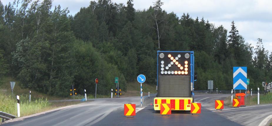 trafiksäkerhetsprodukter och kan erbjuda flera tjänster som bidrar till säkrare vägar.