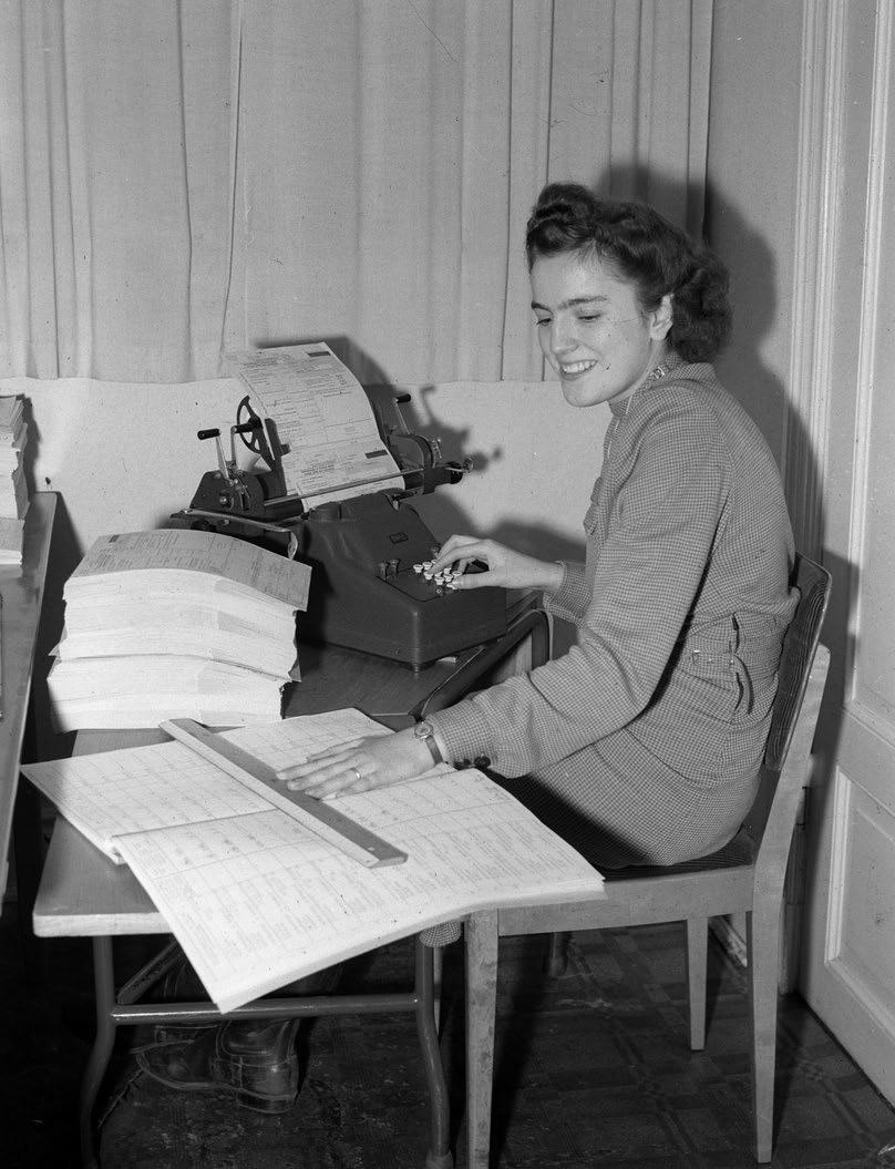 Annika Fritsch Vid övergången till källskattesystemet 1 januari 1947 hade
