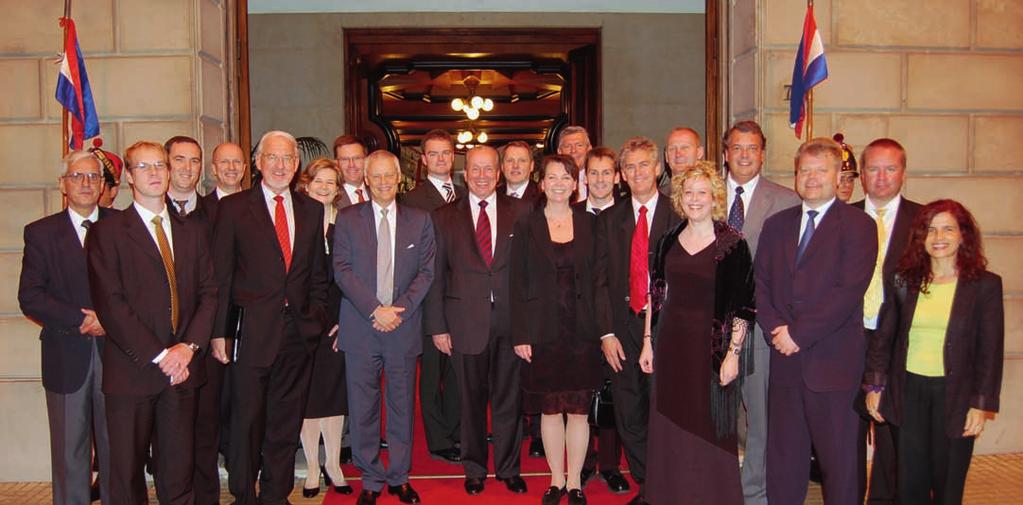 Exportrådets samverkansgrupp, Swedish Pulp and Paper Technology Group, samlas inför mötet med Uruguays president Tabaré Vázquez, för ett samtal om konflikten mellan Uruguay och Argentina.