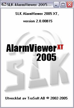 AlarmViewer 2005 XT Installations- och
