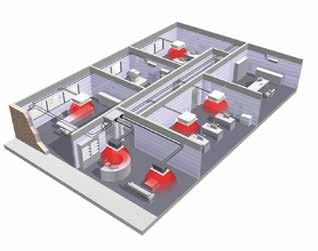 VRV IV i-serien Individuell kontroll på plats eller på distans PÅ AV PÅ AV Kontrollera individuella områden i din fastighet för maximal verkningsgrad Installation zon efter zon, anpassad efter