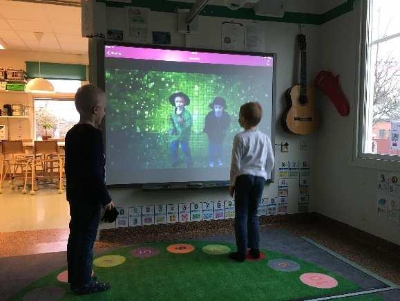 Resultatet visar på ett kreativt arbete med stolta barn (pedagoger