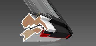 VELUX takfönster för snörika områden VELUX TripleProtect är en ny robust konstruktion med 3-glas, extra packningar i nederdel och på sidorna, förseglade skruvar samt en väderbeständig tätningsmassa.
