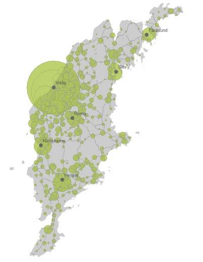Serviceområden Hela Gotland -