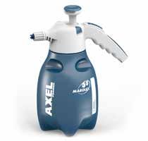 Späder automatiskt ut rengöringsprodukt med vatten Olika munstycken medföljer Max flöde: 9,46 l/min Spädning min-max: