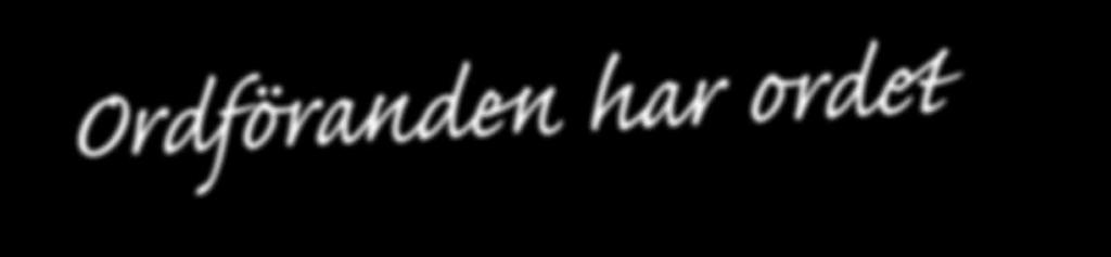 Ordföranden har ordet Du håller en ny medlemstidning i din hand. Istället för åtta nummer om året, kommer tidningen ut med fem nummer och med utökat sidantal.