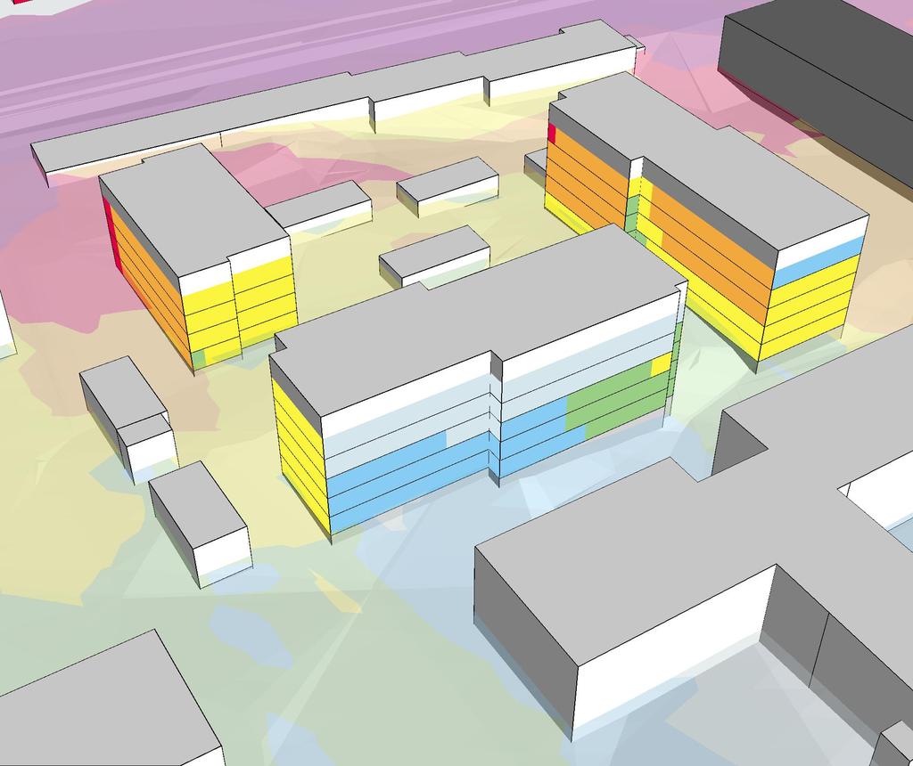 Bilaga 4:4 Med befintligt garage, vy från nordost Beräkning nr:2104 Bilaga 4_4