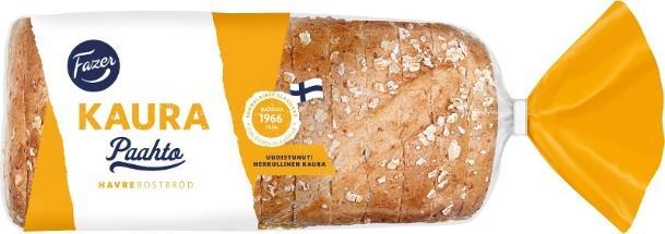 Hemligheten bakom den luftiga konsistensen är att degen har fått vila länge och hanterats varsamt. Bakad i Finland. Mjölkfri.