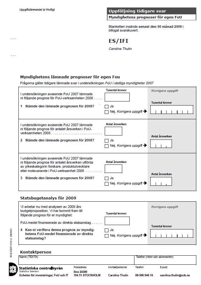 Statistiska centralbyrån SCBDOK 3.