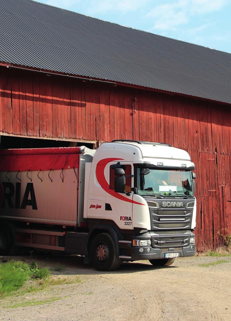 DITT FÖRSTAHANDSVAL AV HÅLLBARA OCH EFFEKTIVA TRANSPORT- OCH MASKINTJÄNSTER Ett hållbart FORIA