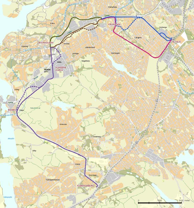 Bilaga 4: Nulägesbeskrivning separat kollektivtrafikplan för planeringen av kollektivtrafiknätet. En sådan kan tas fram i syfte att tydligare påvisa kommunens vilja gällande kollektivtrafiken.