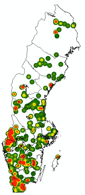 Signal- eller nyckelarter var inte färdigt.