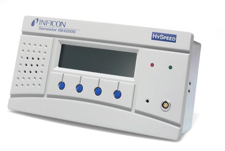2 Beskrivning av utrustningen 2.1 Sensistor ISH2000 HySpeed Sensistor ISH2000 HySpeed är en detektor för täthetskontroll, optimerad för snabb mätning.