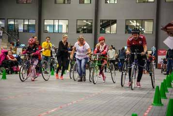 Rullstolskörning/Löpning/Racerunning och Unified Boccia.