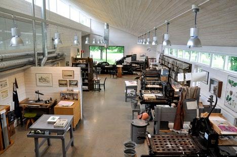 INLEDNING / LITOGRAFISKA MUSEET Litografiska Museet Litografklubbens Arkiv har i dag som huvudsaklig uppgift att driva Litografiska Museet i Huddinge.