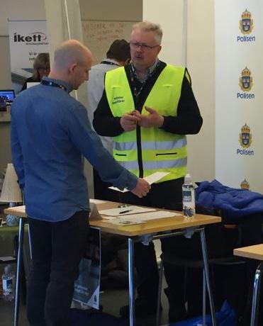 Detta uppskattades verkligen och vår kommenderingschef Stina Karlgrund hälsar till alla och tackar för er insats.