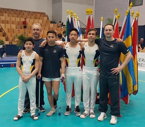 För troligen första gången någonsin var regionen representerad på Junior Team Cup i Berlin i april.