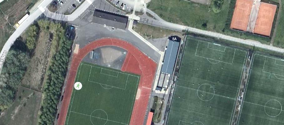 Dagvattendamm i nordöst (6161113, 384824) 1 2 Figur 21. Provpunkter, Bara.