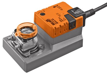 Spjällmotorer - Standardutföranden Spjällmotorer utan fjäderretur LM.., 5 Nm Matning Styrning Artikel Pris Vridmoment 5 Nm Tvåläges- eller 3-punkts styrning Passar spjällaxel med Ø 6.