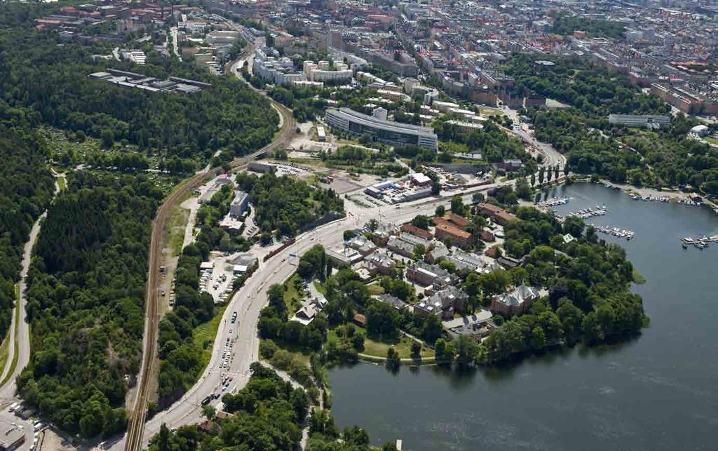 innerstad och Roslagstull.