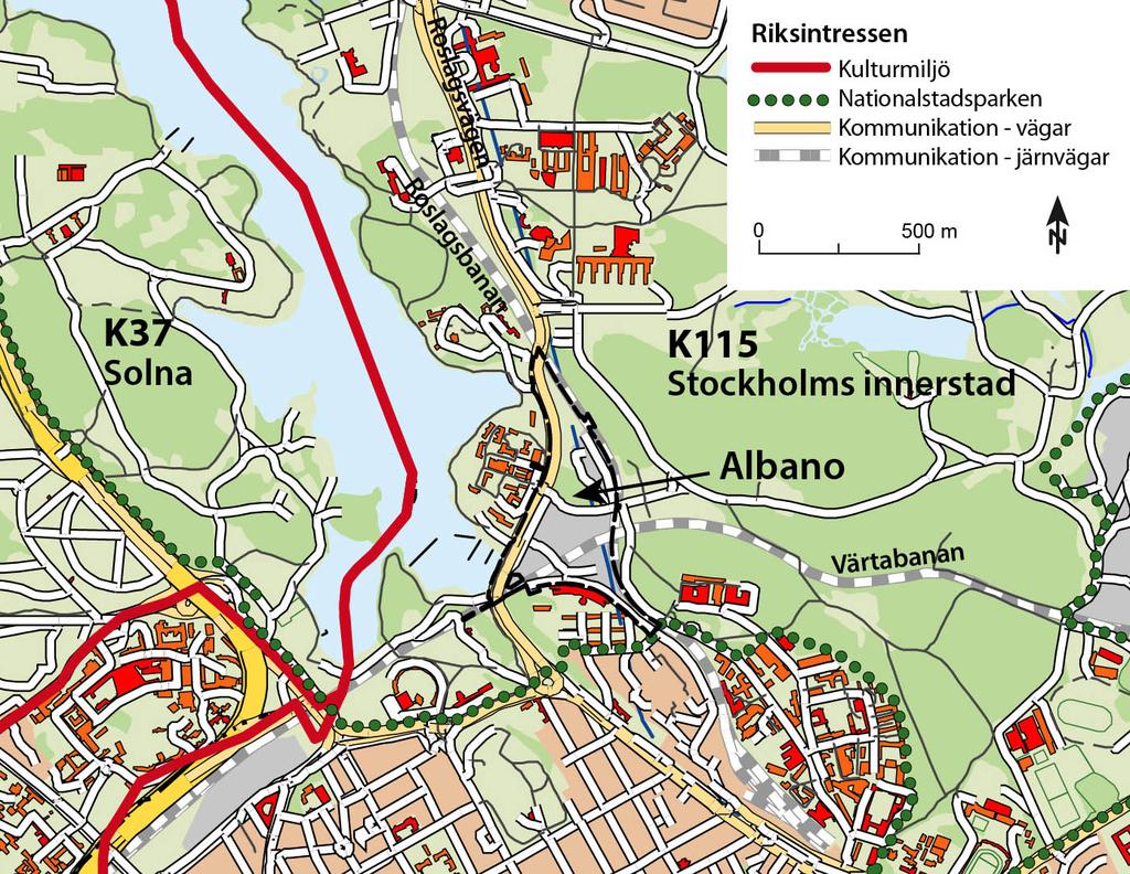 Förutsättningar Planområdet har tidigare använts för småskalig industri med verkstäder, lager och parkeringsytor etcetera.