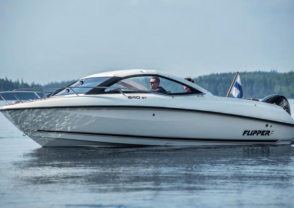 STÖRRE ÄN DU TROR! FLIPPER 640 ST med Mercury F115 EFI CT 499 000.- Ord. pris: 562 500.