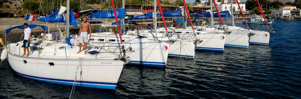 Bodrum, Turgutreis Hyr segelbåt eller katamaran vid Bodrum & Turgutreis Detta är en seglingssemester när den är som allra bäst upplev den rika historien genom att kombinera underbara Bodrum stad och