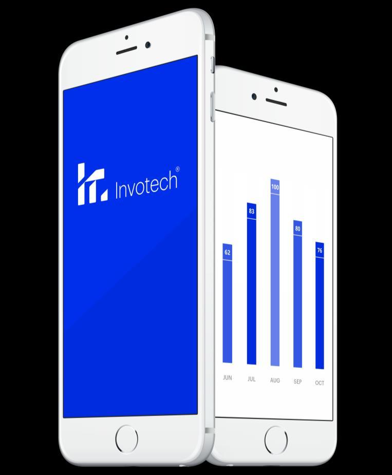 Invotech Invotech är specialiserade på att utrusta enheter med sensorer och processer som registrerar och bearbetar data som i sin tur kommunicerar med varandra och mottagaren.
