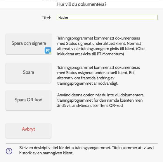 klicka sedan på OK i dialogrutan och programmet skickas direkt till din klient. Viktigt!