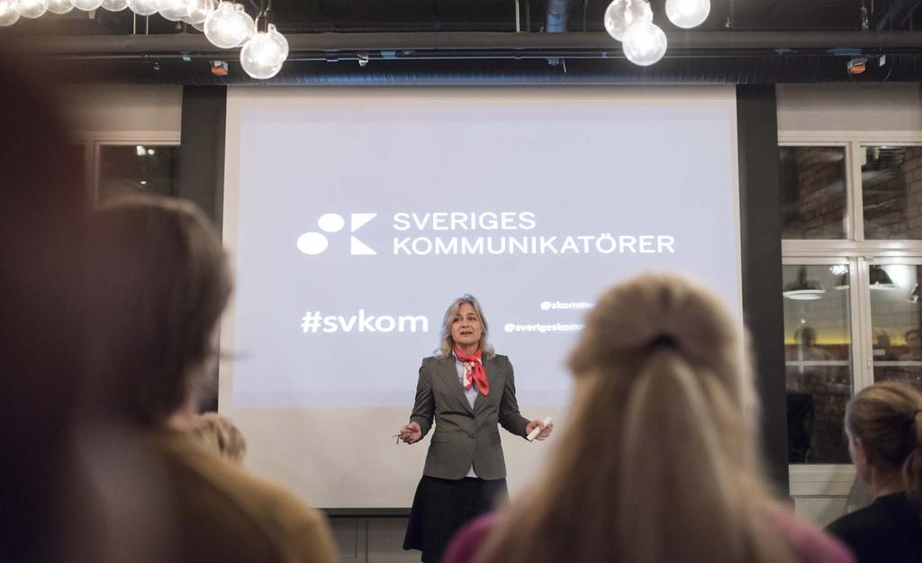 Ledning Hanna Brogren är vd och generalsekreterare på Sveriges Kommunikatörer På Sveavägen 31 i Stockholm arbetar tio personer för att uppfylla organisationens mål, vision och mission.