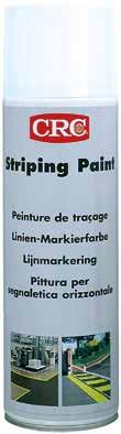 CRC Striping Paint är speciellt framtagen för linjemarkeringar inom- och utomhus.