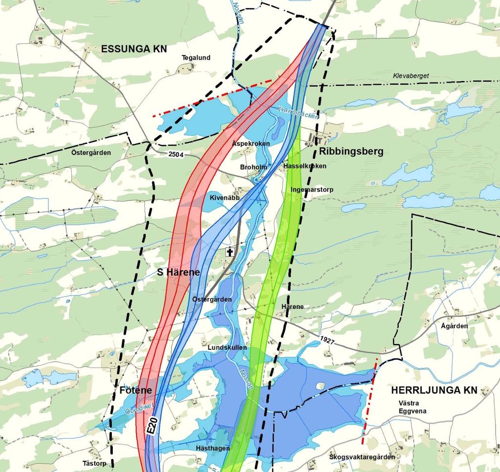 Vägplan samrådshandling val av