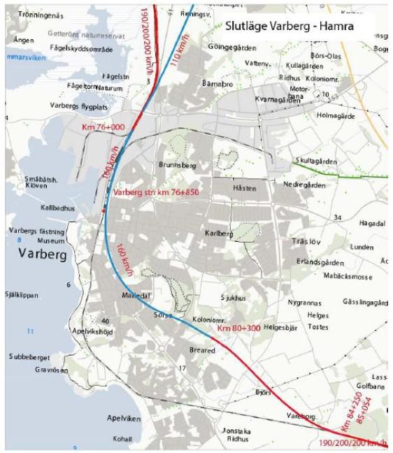 1.5 Trafikering Bilder nedan är hämtade från Underlagsrapport Bullerutredning, Varbergstunneln