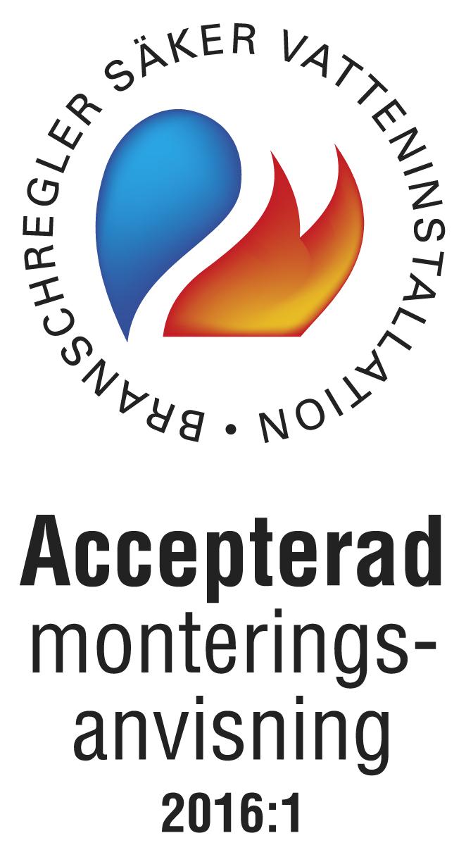 Teknisk data Arbetstryck: 50-1000 kpa Flöde vid 300 kpa: 0.333 l/s Testtryck max 1 600 kpa Ljuddämpning: JA Varmvatten max 70 C (OBS!