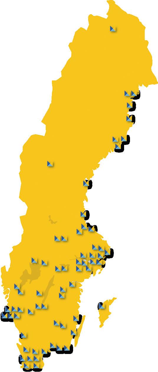 Inkubatorernas betydelse för samhällsutvecklingen 4 Sverige har en mångfald av inkubatorer som förstärker attraktions- och konkurrens kraften i hela landet och utvecklar nya kunskapsintensiva företag