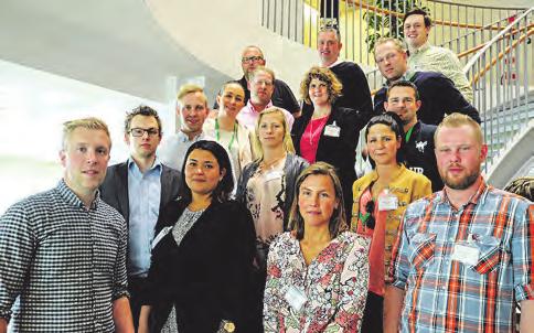 Meningen med seminariedagen är att stipendiaterna ska få möjlighet att lära känna Lantmännen och dess breda verksamhet så bra som möjligt och samtidigt få chansen att ställa frågor till några av de