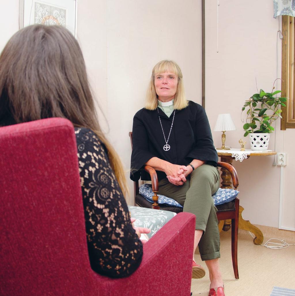 Jag kände mig kallad att tas i bruk på ett annat sätt, förklarar Kerstin Arvidsson. som bor och rör sig i församlingen skapas genom långsiktigt arbete från båda hållen.